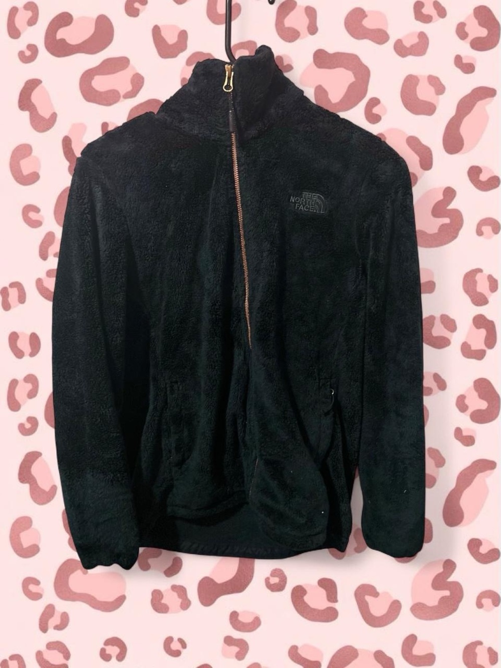 The North Face Black Teddy Fleece Full-Zip Jacket